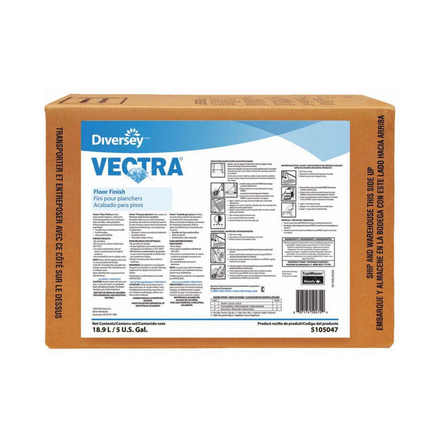 Diversey® Cuidado de Pisos Vectra (5105047)