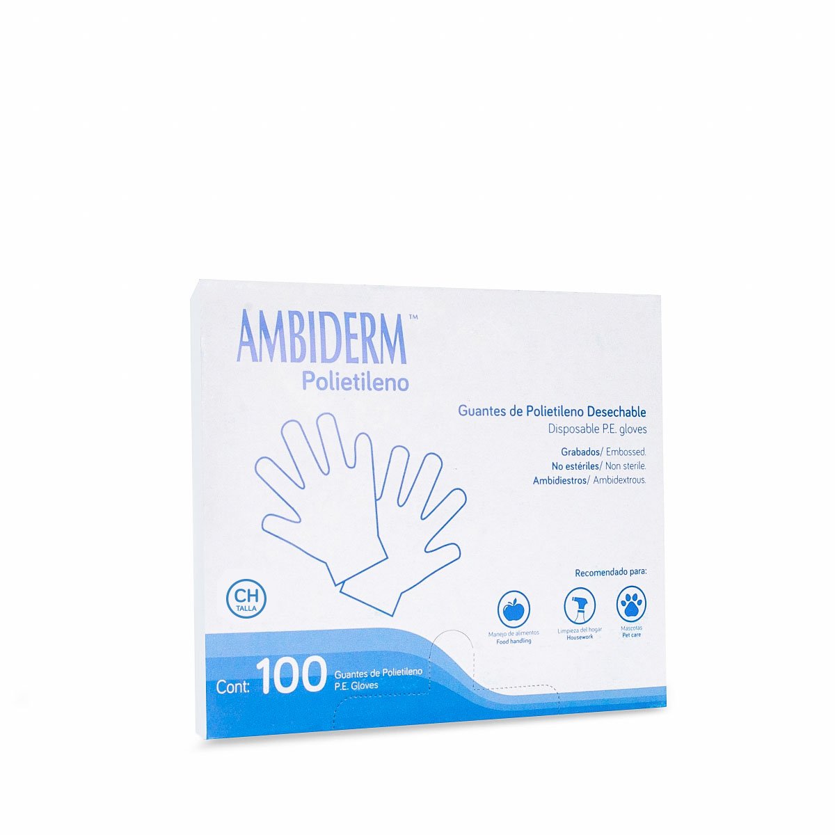 Ambiderm® Guante de Polietileno