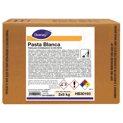 Diversey® Cuidado de Pisos Pasta Blanca (HB30189 - HB30193)