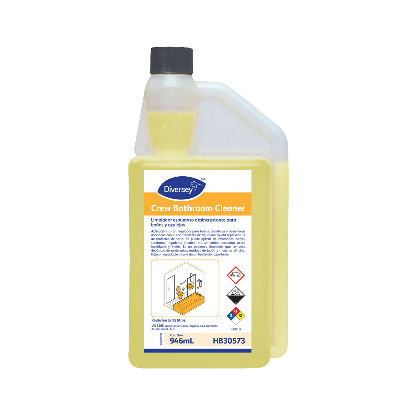 Diversey® Cuidado de Edificio Crew Bathroom Cleaner (HB30573)