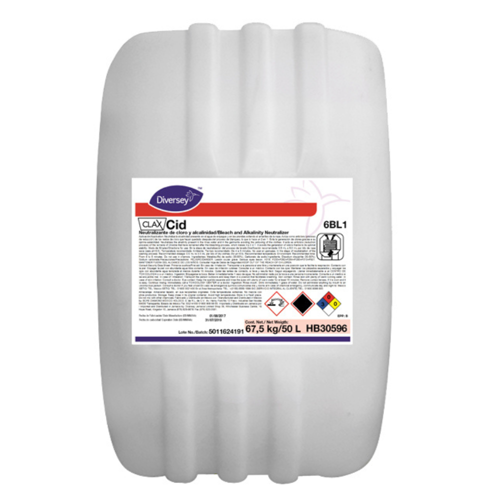 Diversey® Cuidado de Prendas Clax Cid 6BL1 (HB30596)