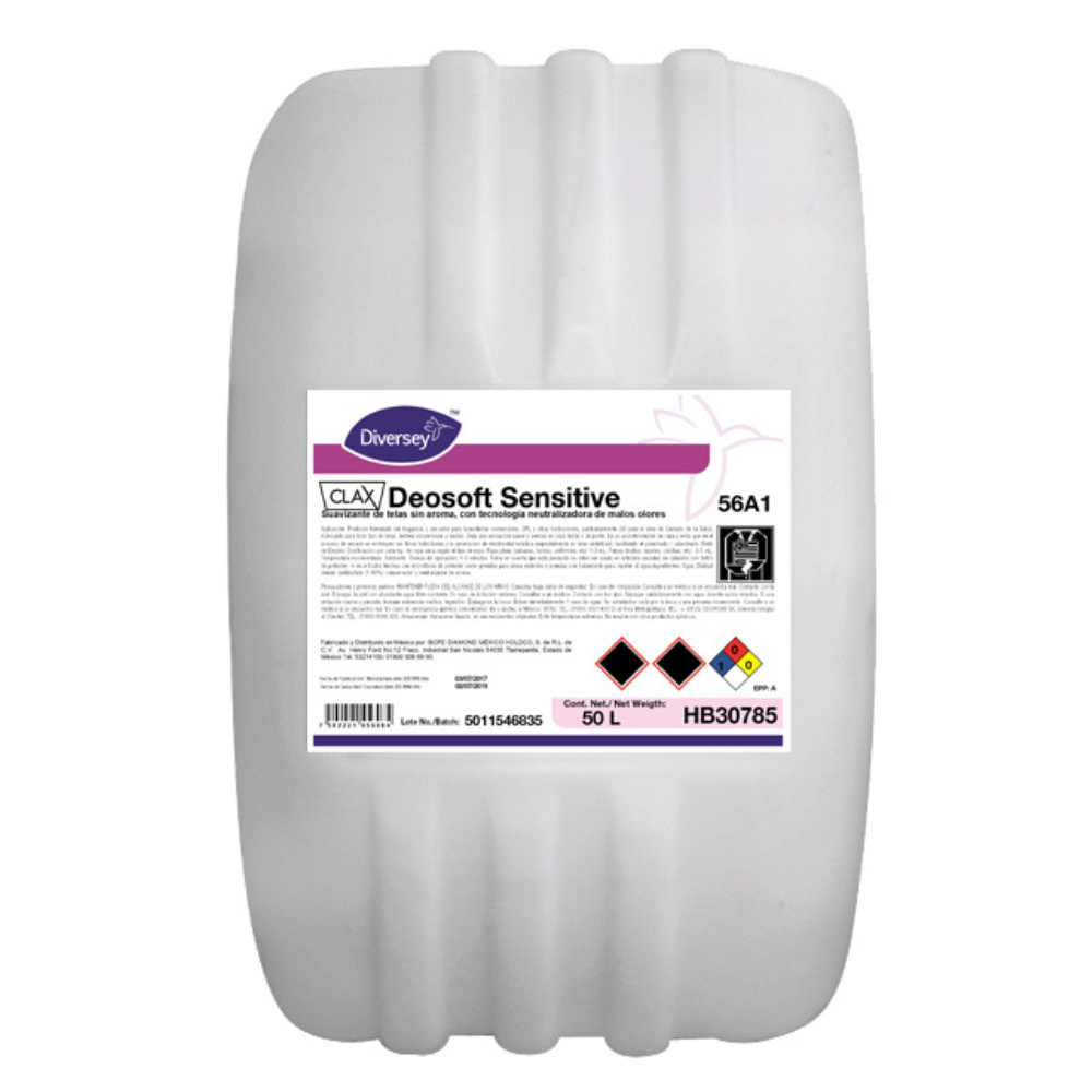 Diversey® Cuidado de Prendas Clax Deosoft Sensitive 56A1 (HB30796)