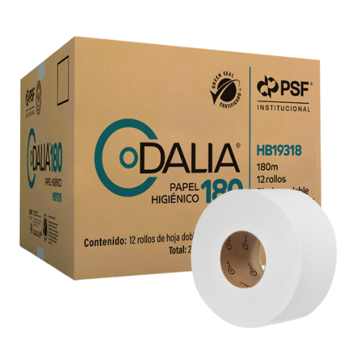 Papel higiénico en bobina Dalia 180 (HB19318)