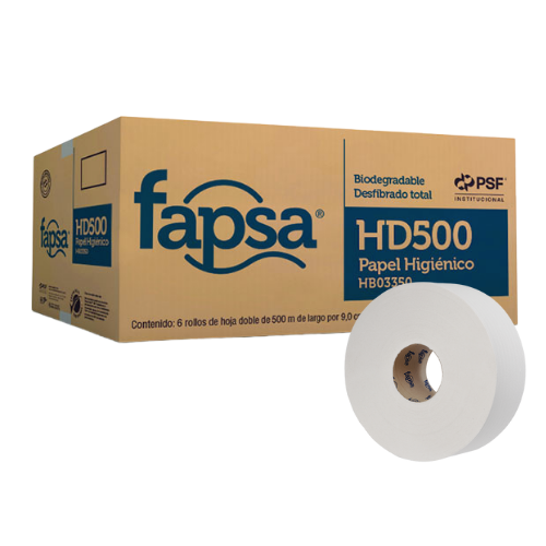 Papel higiénico en bobina HD500 Fapsa (HB03350)