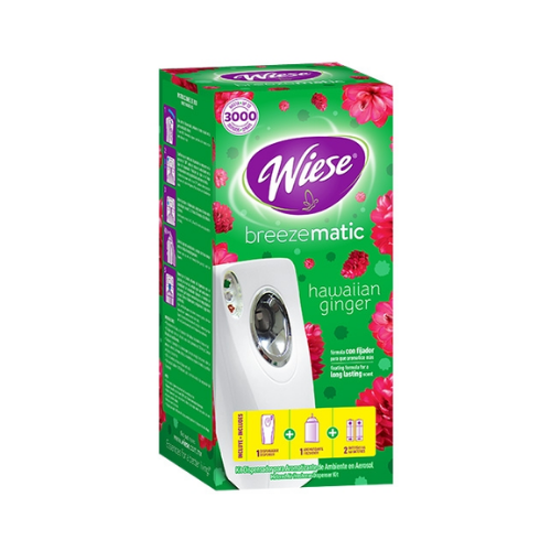 Wiese Breeze Matic  Hawaian Ginger/ 1 Repuesto/ 2 Pilas (202-SC950)